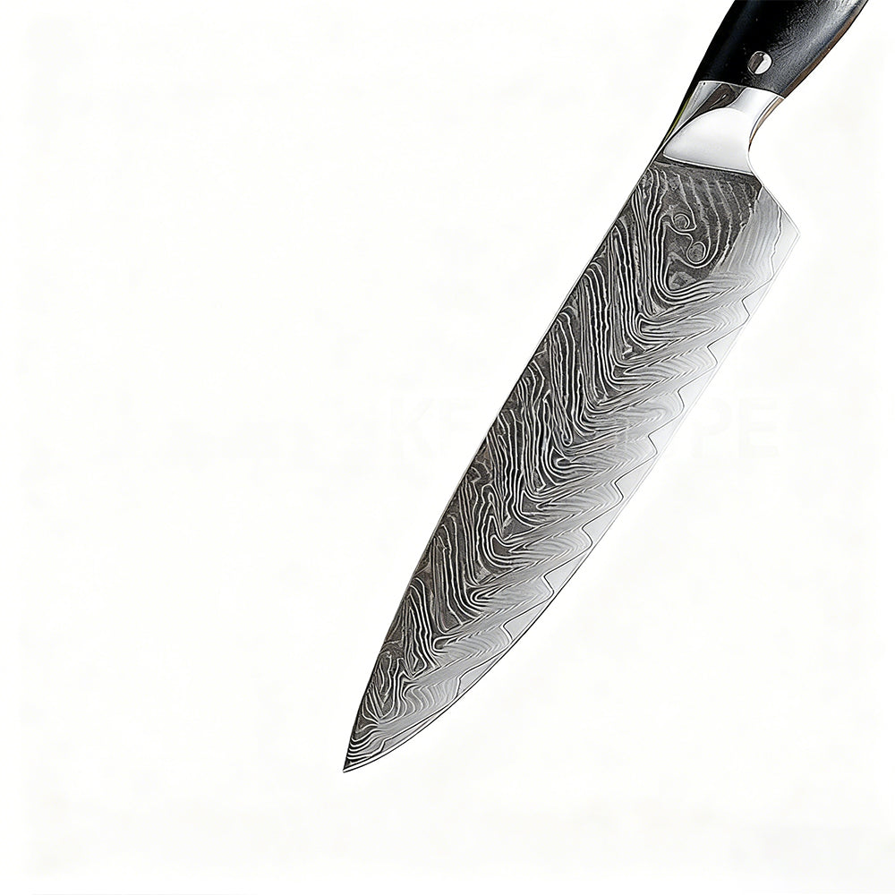 GYUTO – Damascus VG10 – Fiber Glass - Üvegszálas Markolat - 200 mm