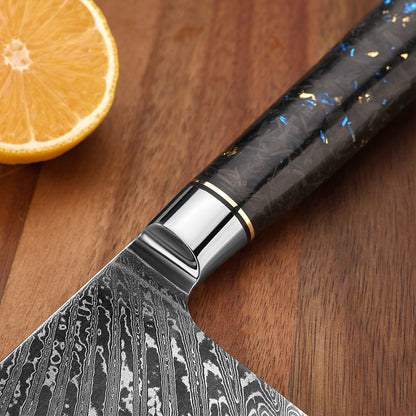 UTOLSÓ DARAB - SZAKÁCSKÉS - GYUTO – Damascus VG10 – Sanami Carbon Gold