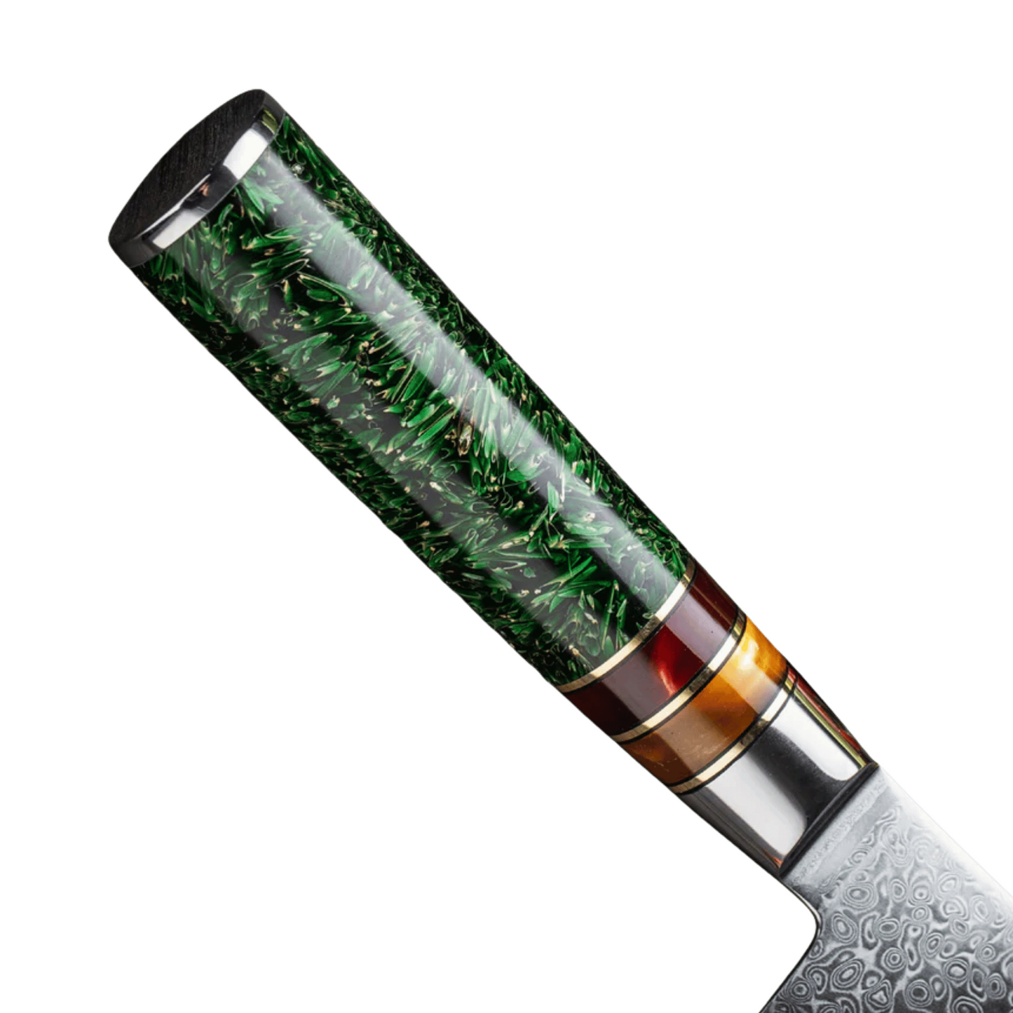 SZAKÁCSKÉS – Damascus VG10 GYUTO – Aurora Edition – Akrilgyanta Markolat