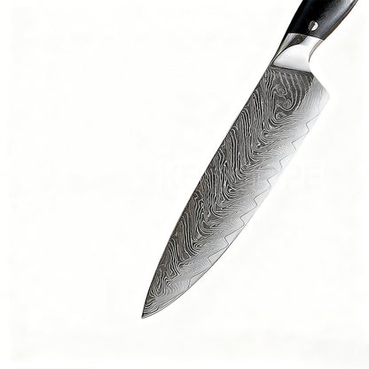 GYUTO – Damascus VG10 – Fiber Glass - Üvegszálas Markolat - 200 mm