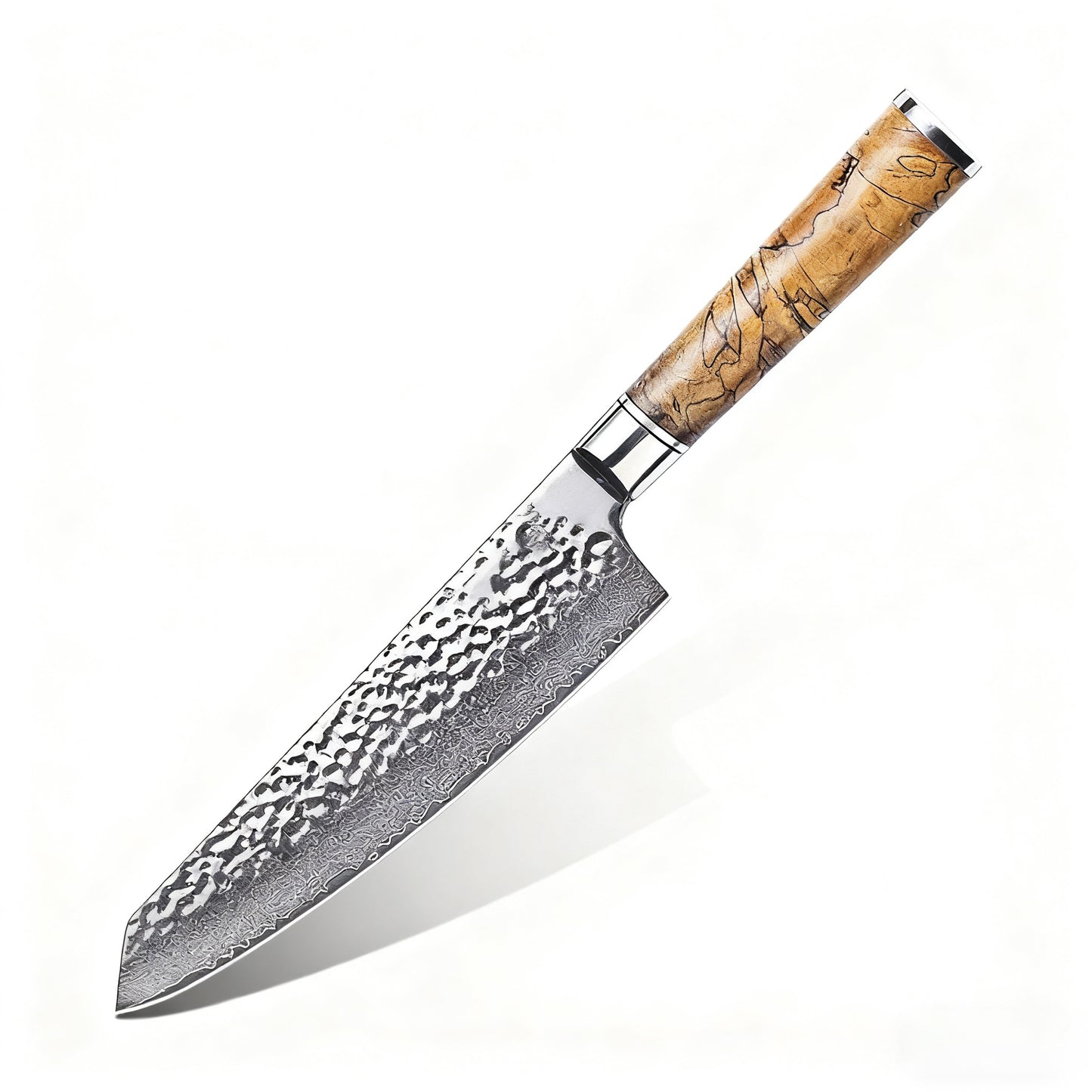 KIRITSUKE – Damascus VG10 – Maple Edition – Mintázott Juharfa Markolat – 200 mm
