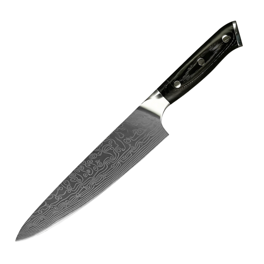 SZAKÁCSKÉS – GYUTO - Kaito Wood Black – Pakkafa Markolat