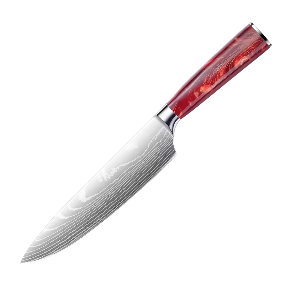 SZAKÁCSKÉS – GYUTO - Kaito Nova Rubinvörös – Kompozit Markolat