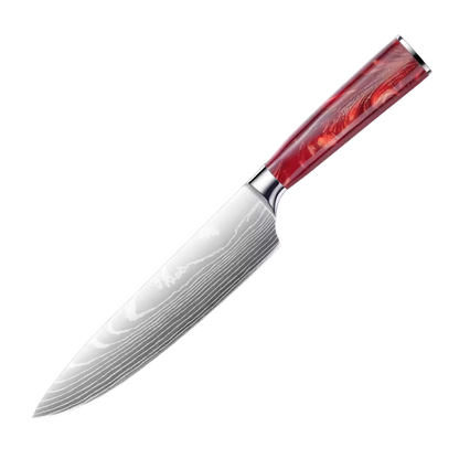 SZAKÁCSKÉS – GYUTO - Kaito Nova Rubinvörös – Kompozit Markolat