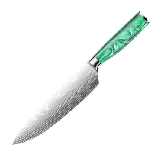 SZAKÁCSKÉS – GYUTO - Kaito Nova Smaragdzöld – Kompozit Markolat