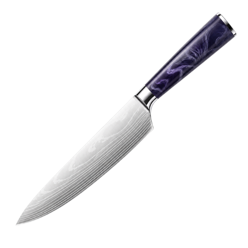 SZAKÁCSKÉS – GYUTO - Kaito Nova Mély Lila – Kompozit Markolat