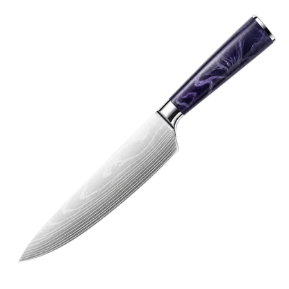 SZAKÁCSKÉS – GYUTO - Kaito Nova Mély Lila – Kompozit Markolat