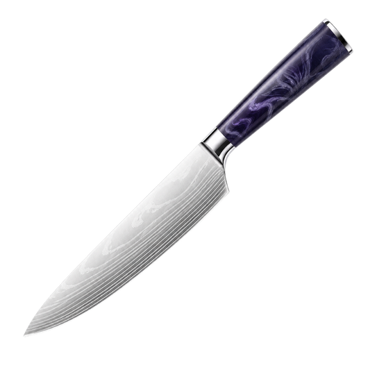 SZAKÁCSKÉS – GYUTO - Kaito Nova Mély Lila – Kompozit Markolat