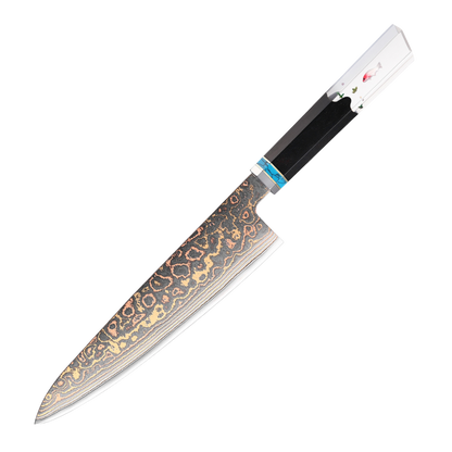 SZAKÁCSKÉS - SUPREME GYUTO - Damascus 57 - Eclipse Edition