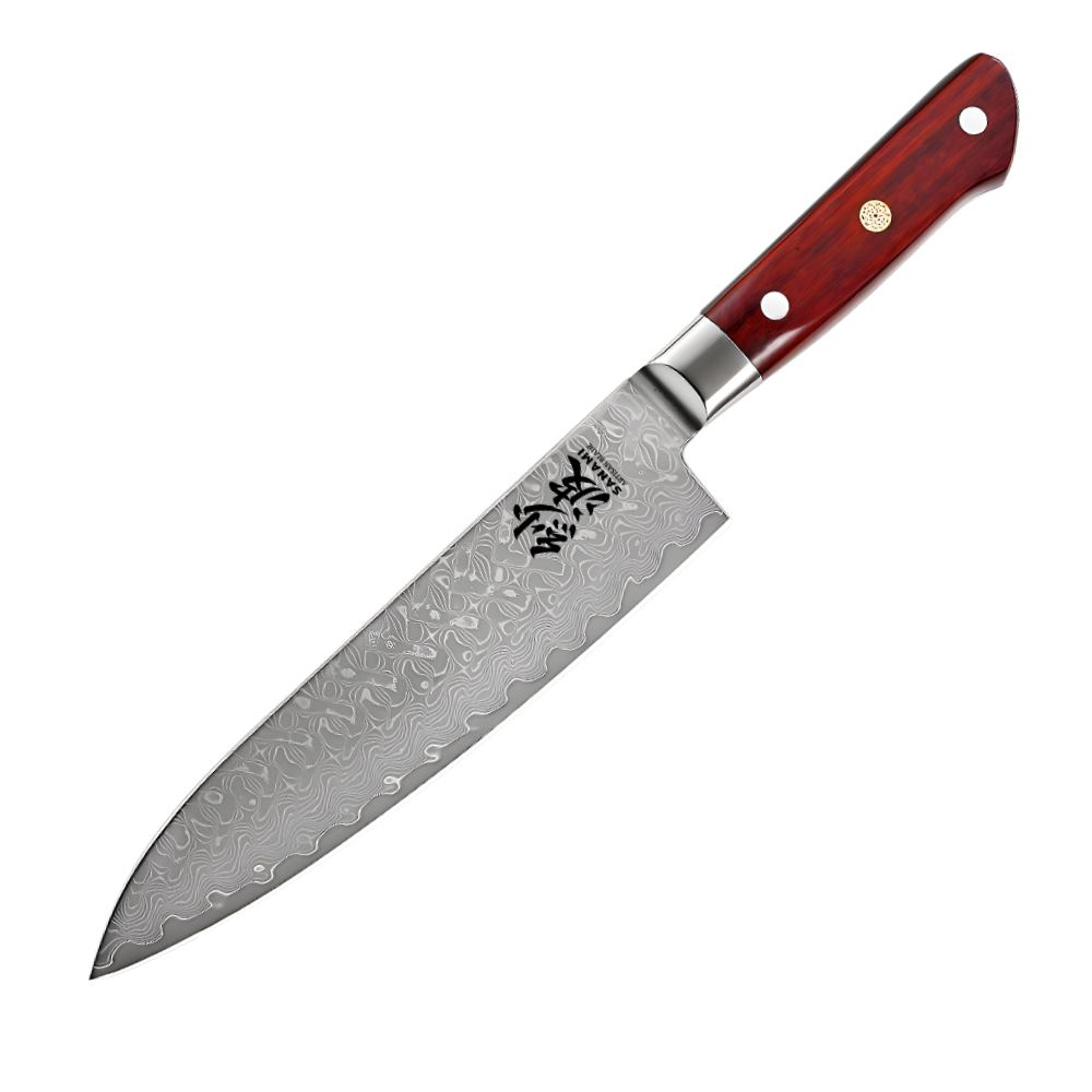 UTOLSÓ DARAB - SZAKÁCSKÉS - GYUTO – Damascus VG10 – Sanami Cedar