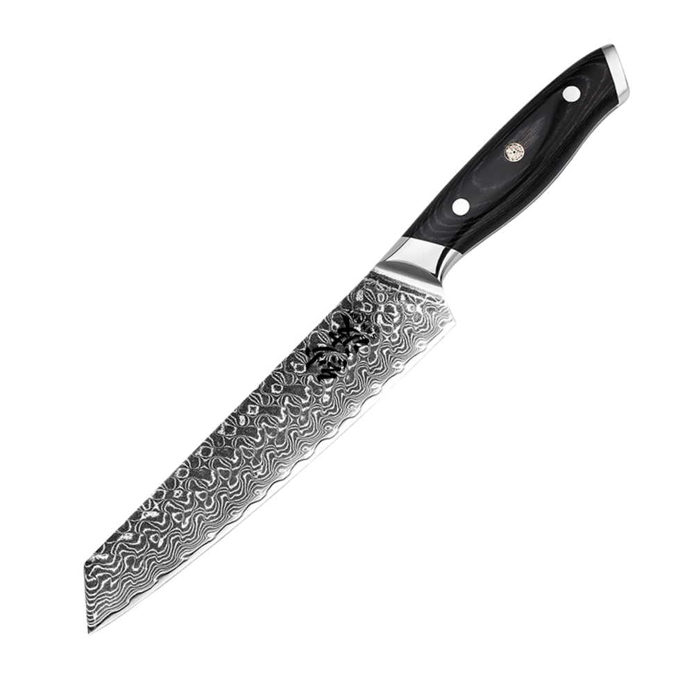 UTOLSÓ DARAB - SZAKÁCSKÉS - KIRITSUKE – Damascus VG10 – Sanami Black Wood