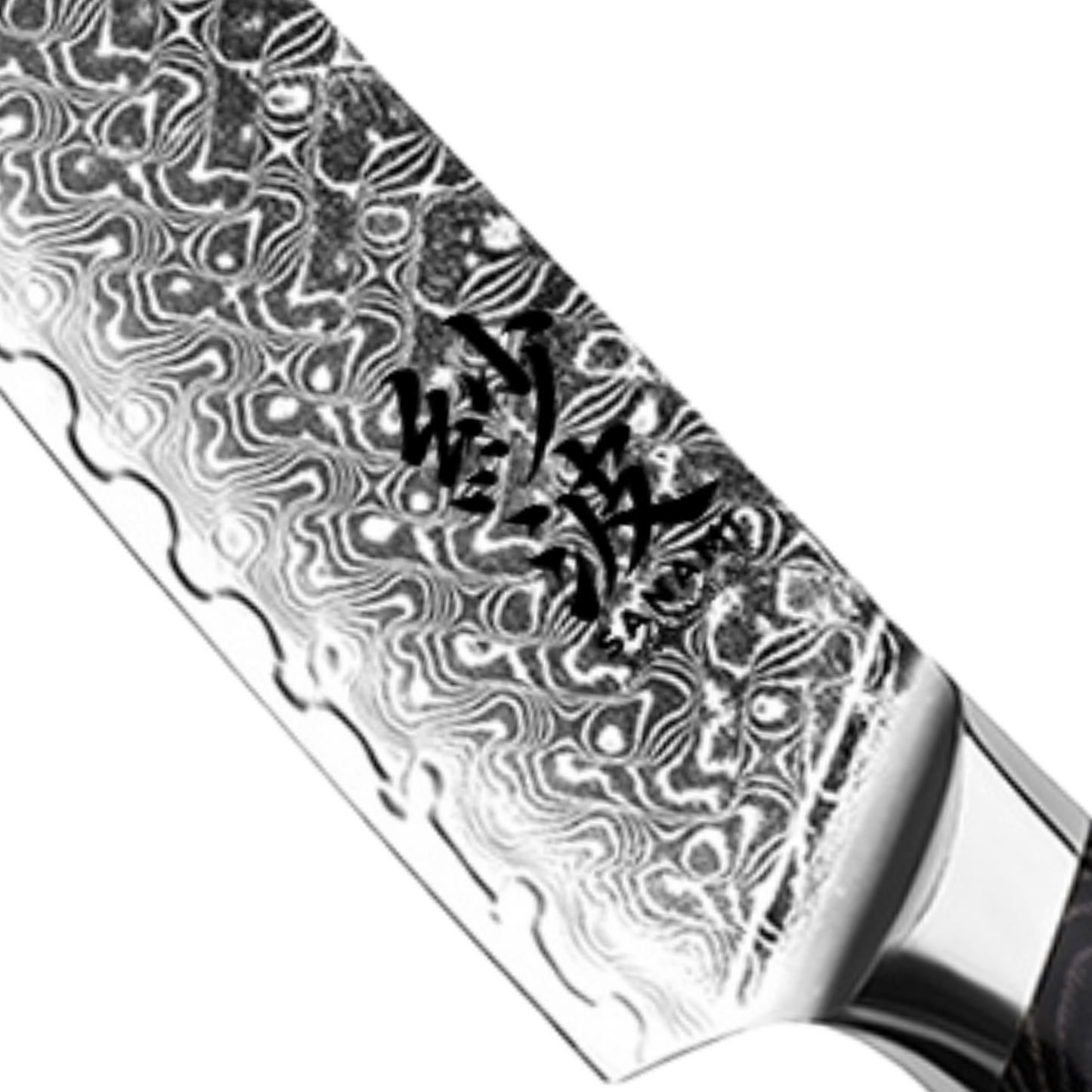 UTOLSÓ DARAB - SZAKÁCSKÉS - KIRITSUKE – Damascus VG10 – Sanami Black Wood