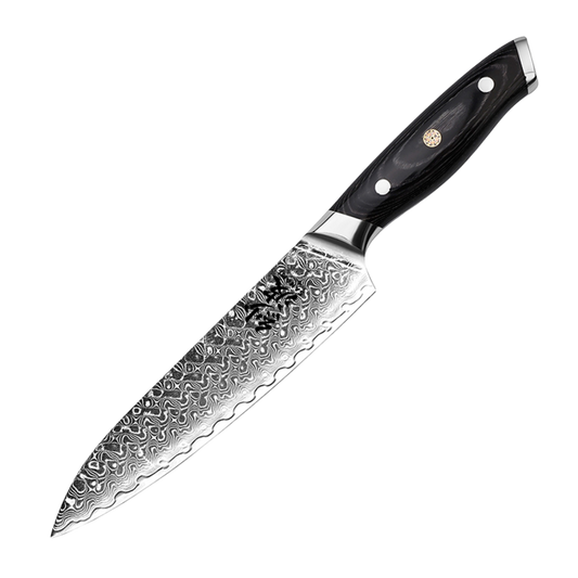 UTOLSÓ DARAB - SZAKÁCSKÉS - GYUTO – Damascus VG10 – Sanami Black Wood