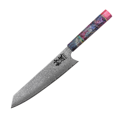 UTOLSÓ DARAB - SZAKÁCSKÉS - KIRITSUKE – Damascus VG10 – Sanami Nebula
