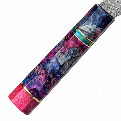 UTOLSÓ DARAB - SZAKÁCSKÉS - KIRITSUKE – Damascus VG10 – Sanami Nebula