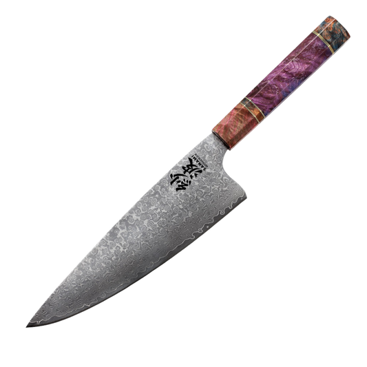 UTOLSÓ DARAB - SZAKÁCSKÉS - GYUTO – Damascus VG10 – Sanami Nebula