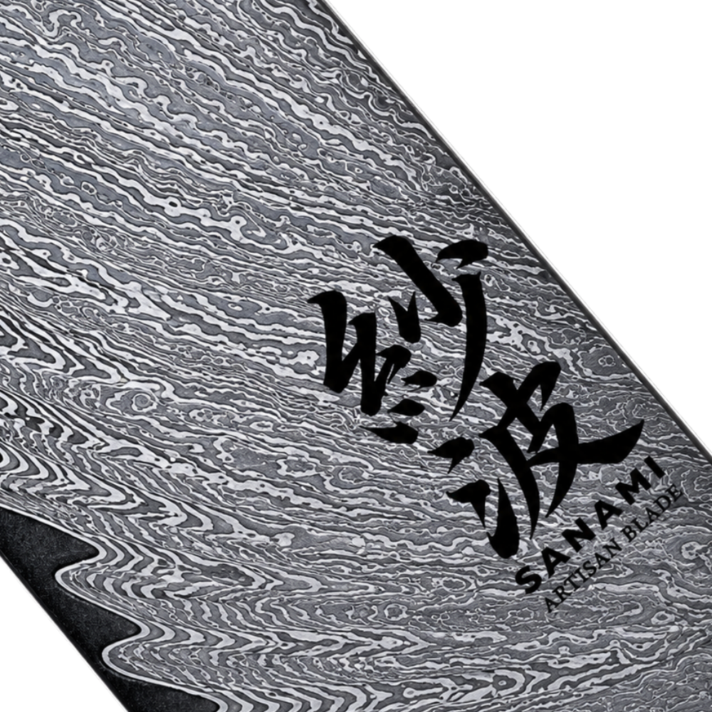UTOLSÓ DARAB - SZAKÁCSKÉS - KIRITSUKE – Damascus VG10 – Sanami Vanta
