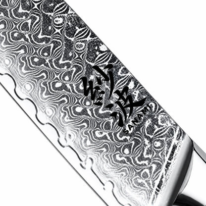 UTOLSÓ DARAB - SZAKÁCSKÉS - GYUTO - Damascus VG10 - Sanami Black Wood