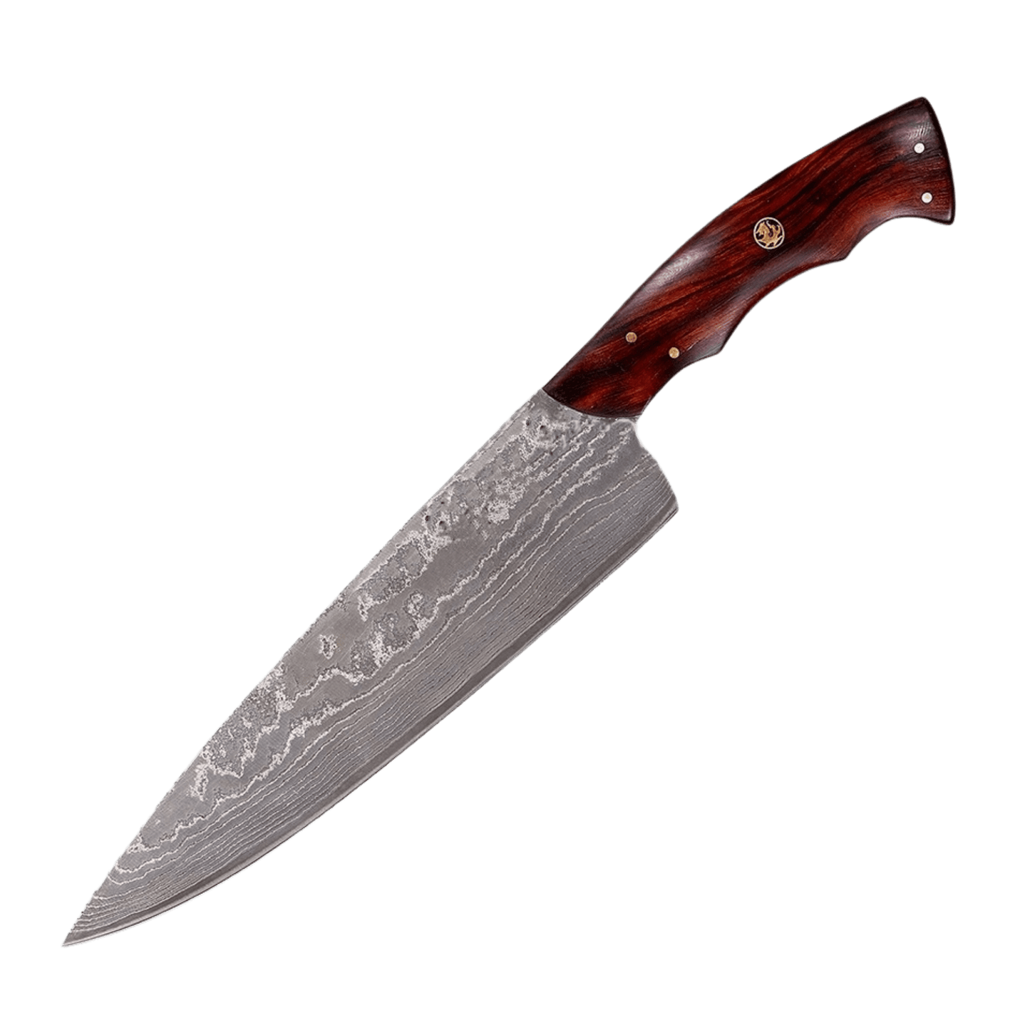 SZAKÁCSKÉS - SUPREME GYUTO – Damascus VG10 - Grand Iron Artisan  – Sivatagi Vasfa Markolat